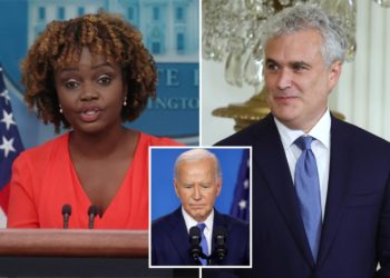 Ex-Biden press secretary Karine Jean-Pierre, chief of staff asked to discuss alleged cover-up of prez’s health