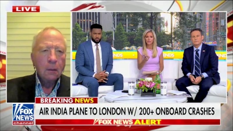 The network invited frequent collaborator, aviation expert Mike Boyd, to offer his take on the Air India flight that crashed with 242 people on board outside of the Indian city of Ahmedabad.
