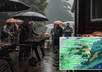 Father’s Day weekend storm threat could douse grilling plans for millions in mid-Atlantic