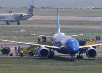 Flights Grounded at Boston’s Logan Airport After JetBlue Plane Rolls Off Runway