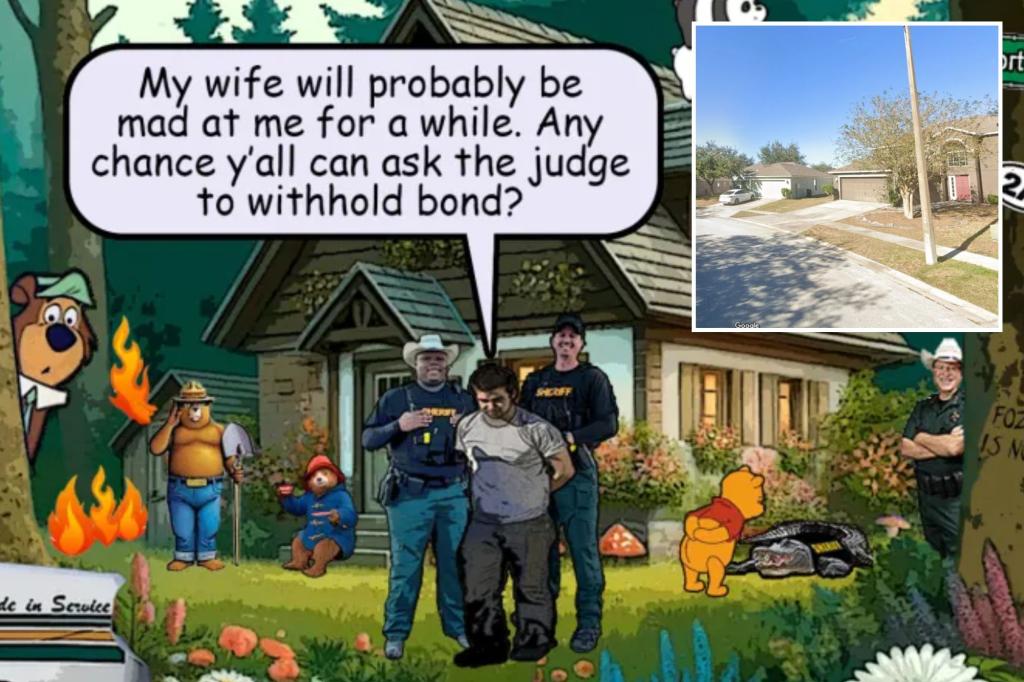 Florida man broke into random house, ran bath, cooked dinner to avoid going home to angry wife