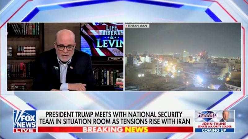 Mark Levin on Fox News.