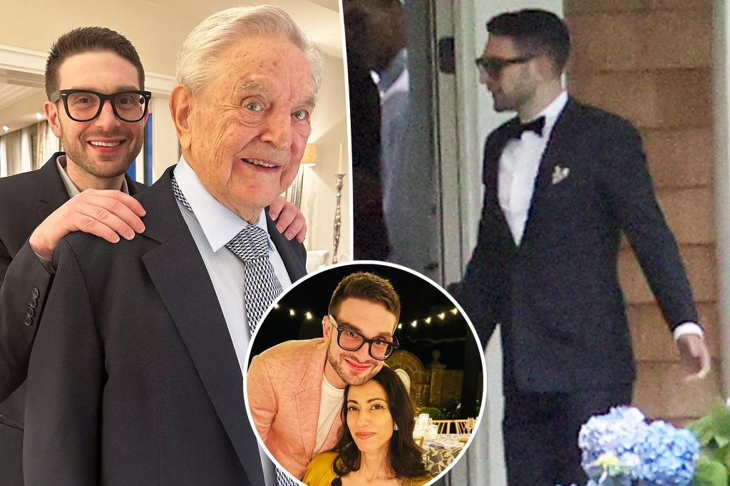 George Soros, 94, absent from son Alex’s wedding to Huma Abedin – but attended ‘intimate family service’ as insider insists billionaire ‘in good health’