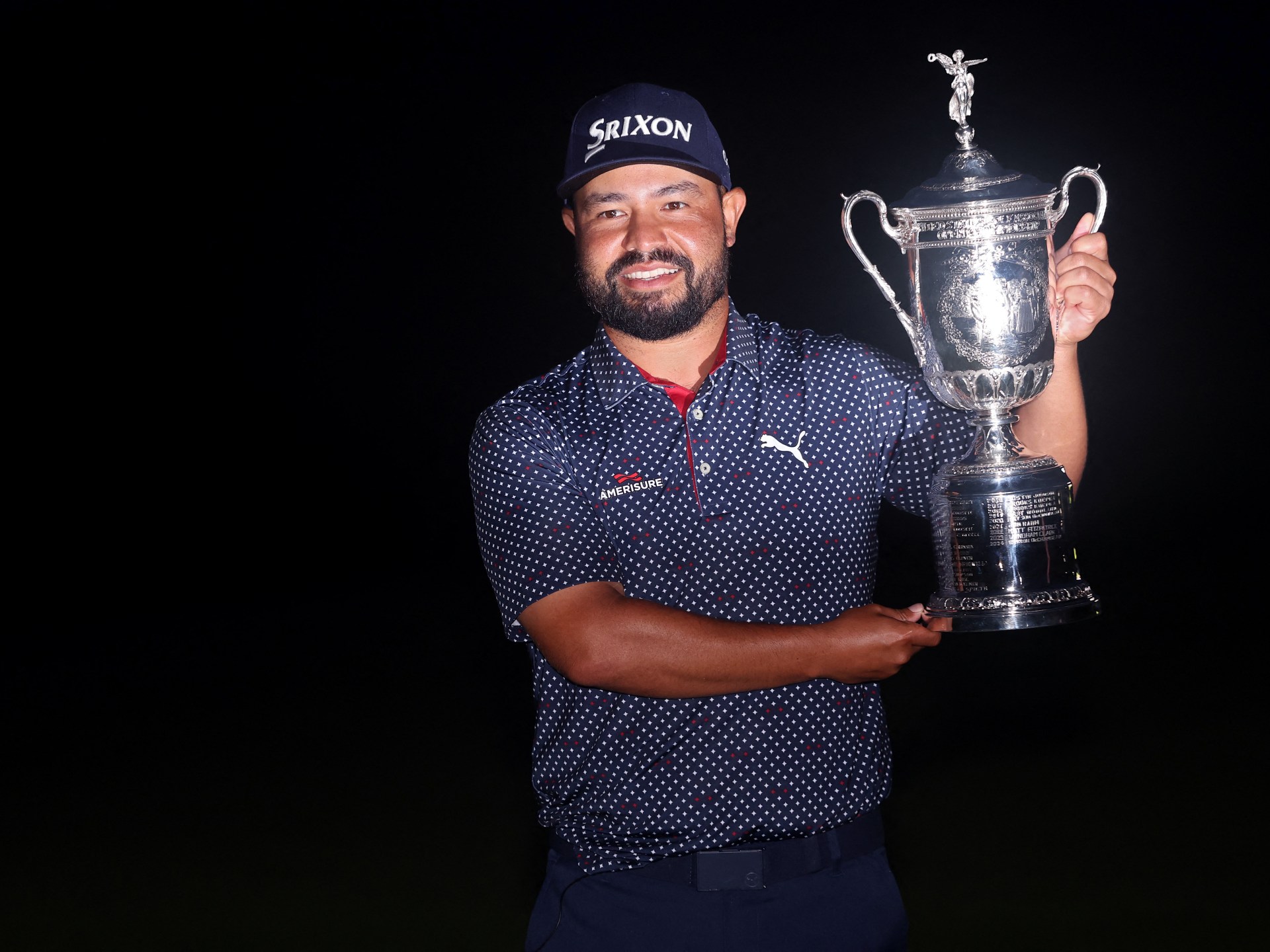 Golf: JJ Spaun wins rainy US Open for first major title – DNyuz
