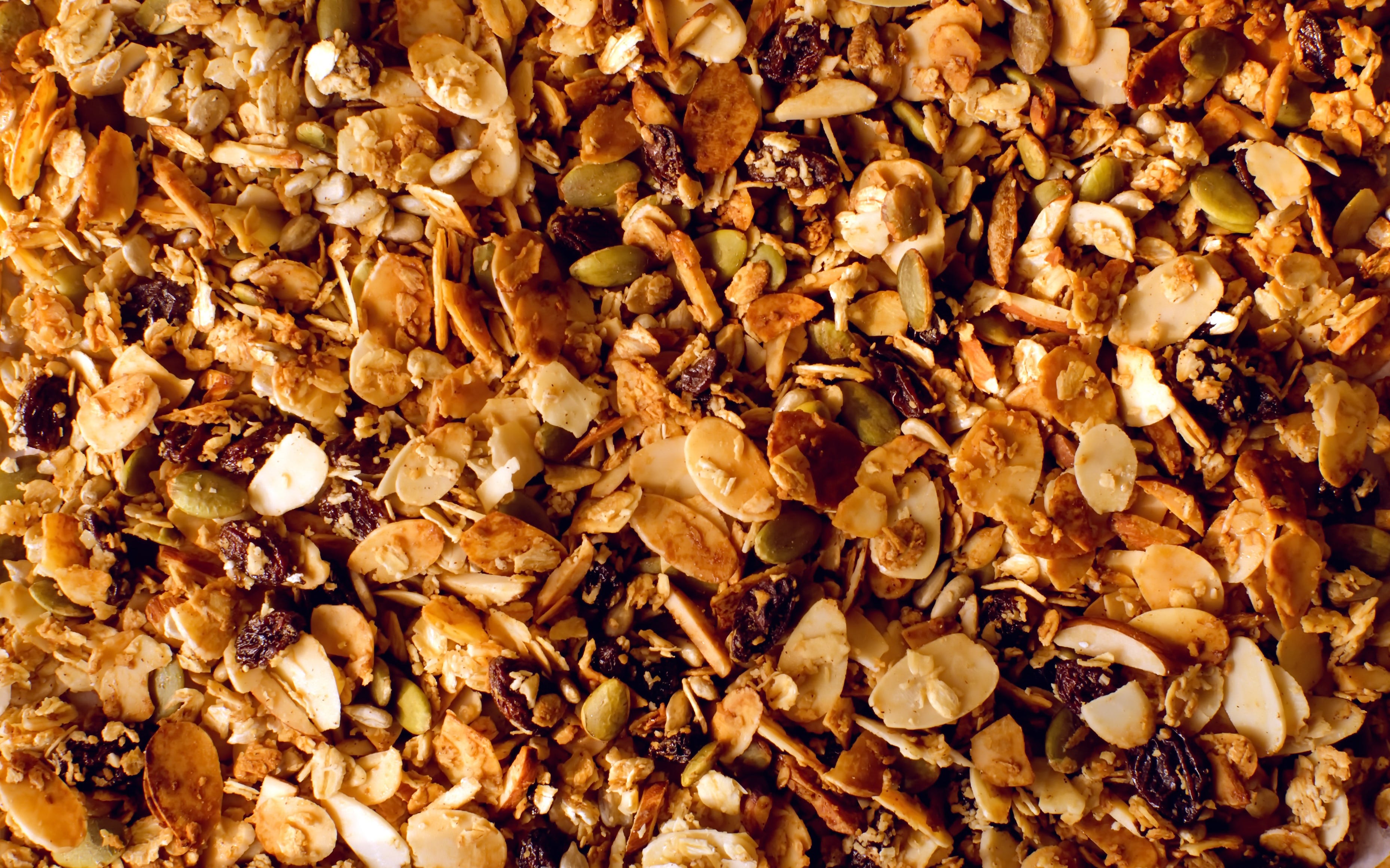 Granola close-up