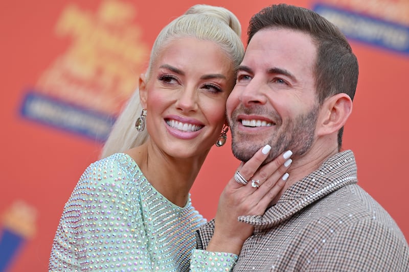 Heather Rae El Moussa (L) and Tarek El Moussa (R)