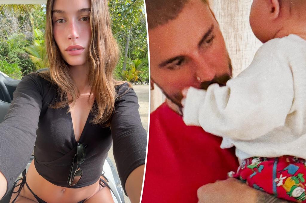 Hailey Bieber sends shady message to Justin on his first Father’s Day