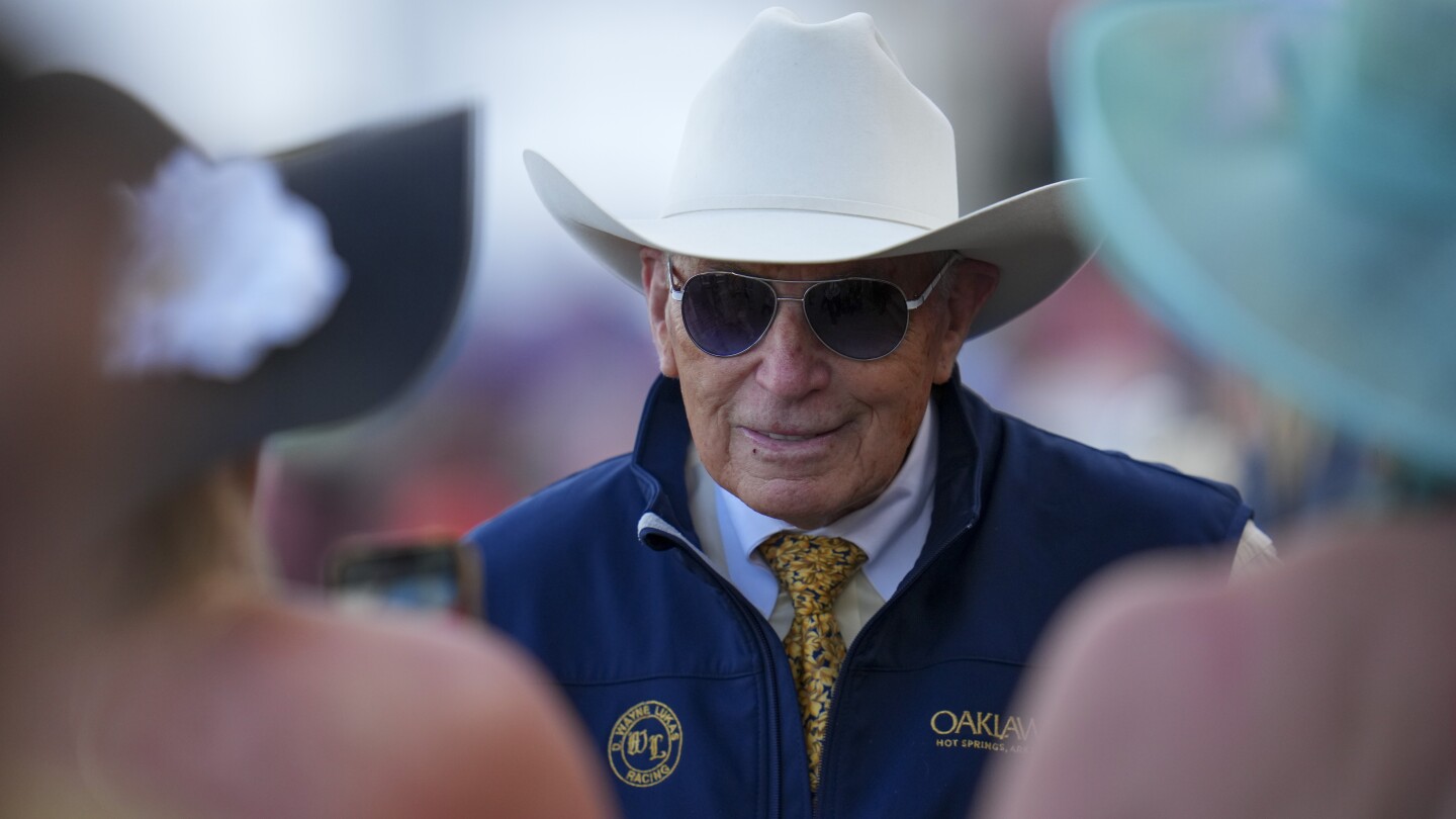 Hall of Fame horse trainer D. Wayne Lukas, a winner of 15 Triple Crown