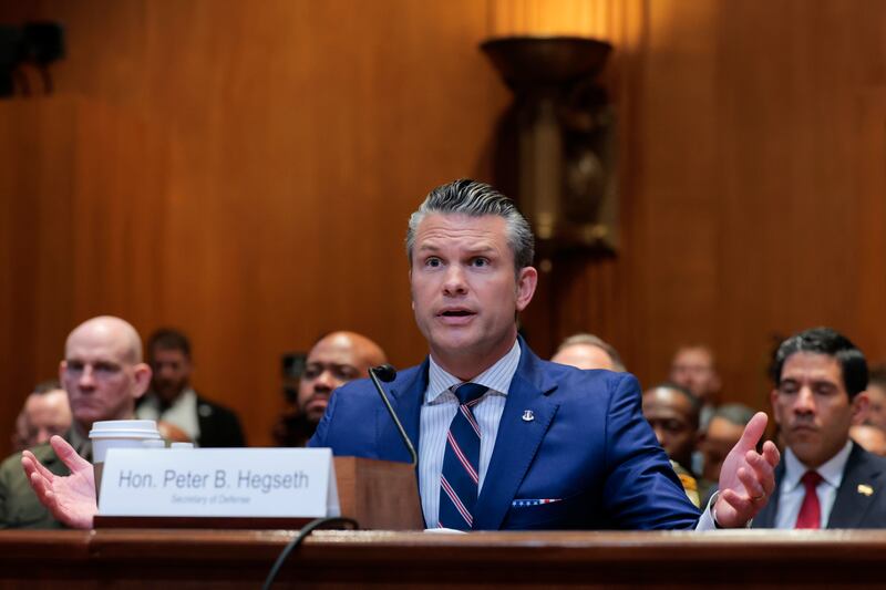 Defense Secretary Pete Hegseth defended the president's efforts to reach a deal and accused European allies of freeloading while being grilled by senators over Russia's invasion of Ukraine.