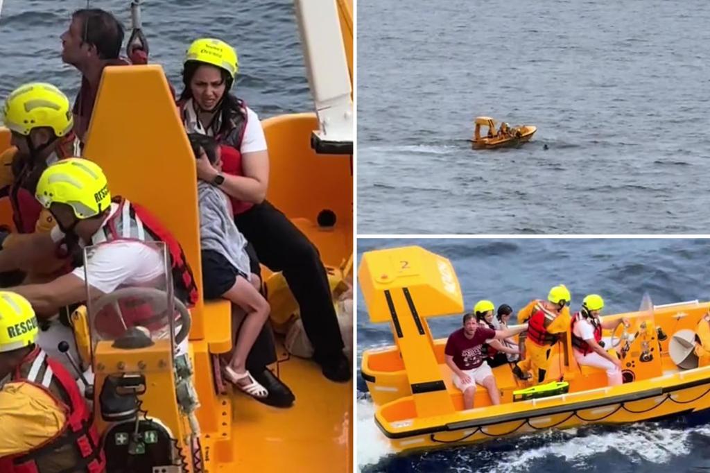 Hero dad dives into sea to save daughter who fell from Disney Dream cruise —treading water for 20 mins before pulled to safety