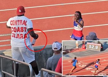 High school track star stripped of state title over celebration paying respect to Olympic gold medalist: ‘I would say reinstate her’