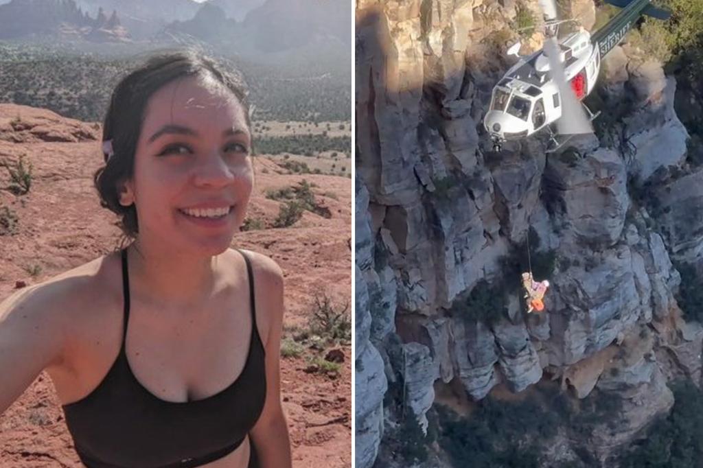 Hiker on trip with her dad survives 3 days after falling off ‘Edge of the World’