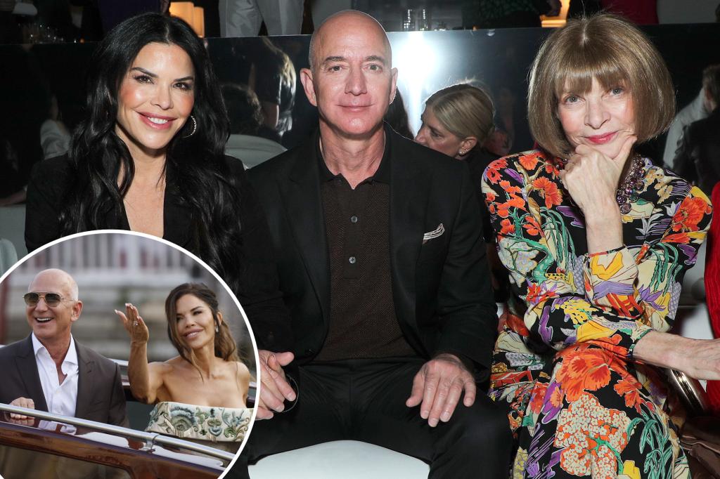 How Anna Wintour played key role in Lauren Sánchez’s wedding look