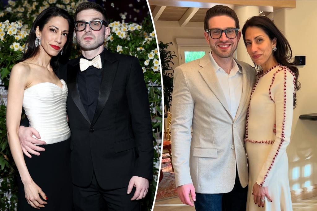 Huma Abedin wears 2 custom dresses for star-studded wedding weekend with Alex Soros