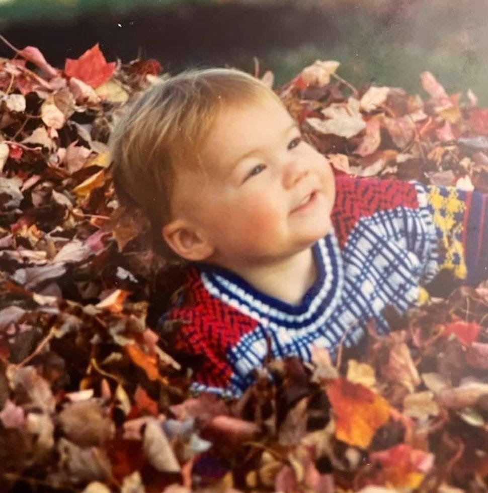 Baby picture of Michele Morgan Bolton's son