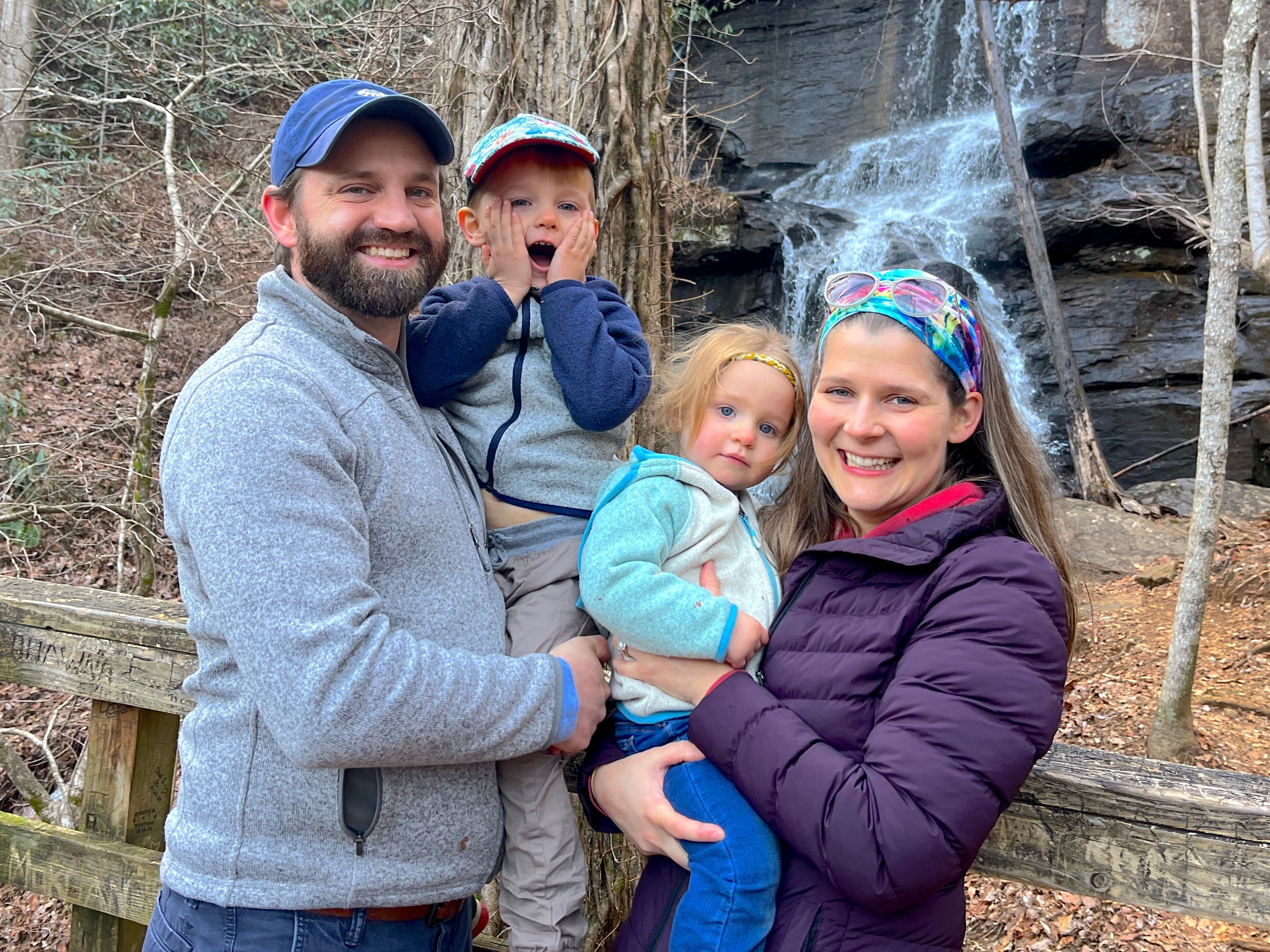 Michael DePeau-Wilson and his family