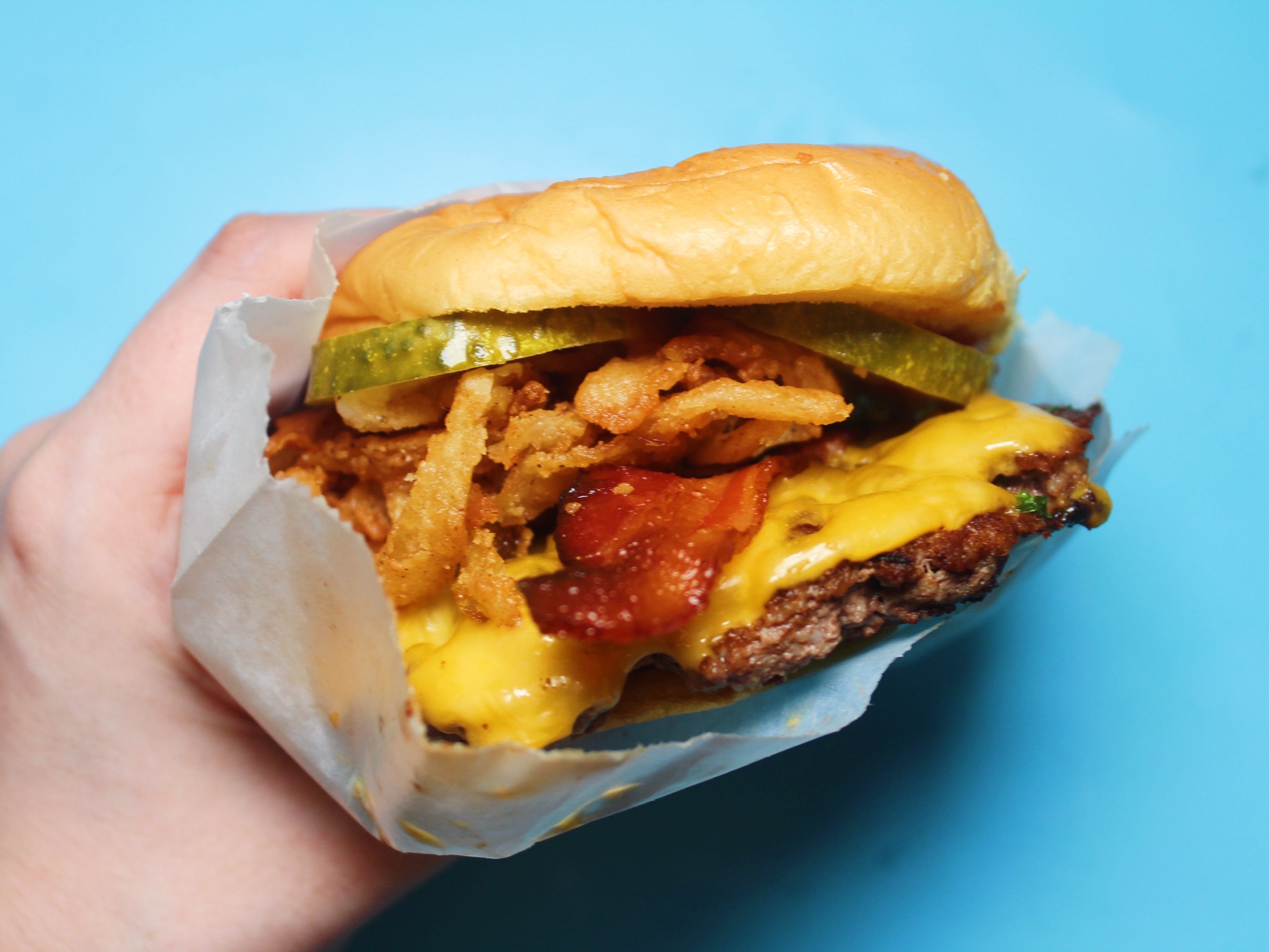 shake shack bbq cheeseburger