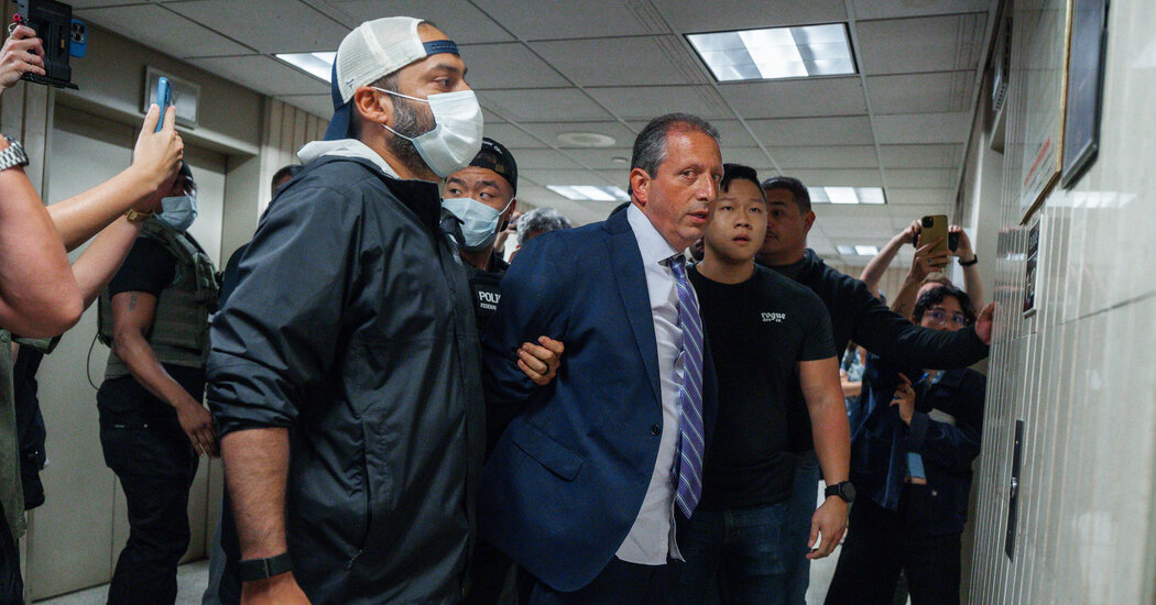 Images of Handcuffed Democrats Start to Pile Up in Trump’s Crackdown