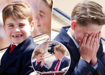 Inside Prince Louis and Prince George’s adorable Trooping the Colour conversation, according to lip reader