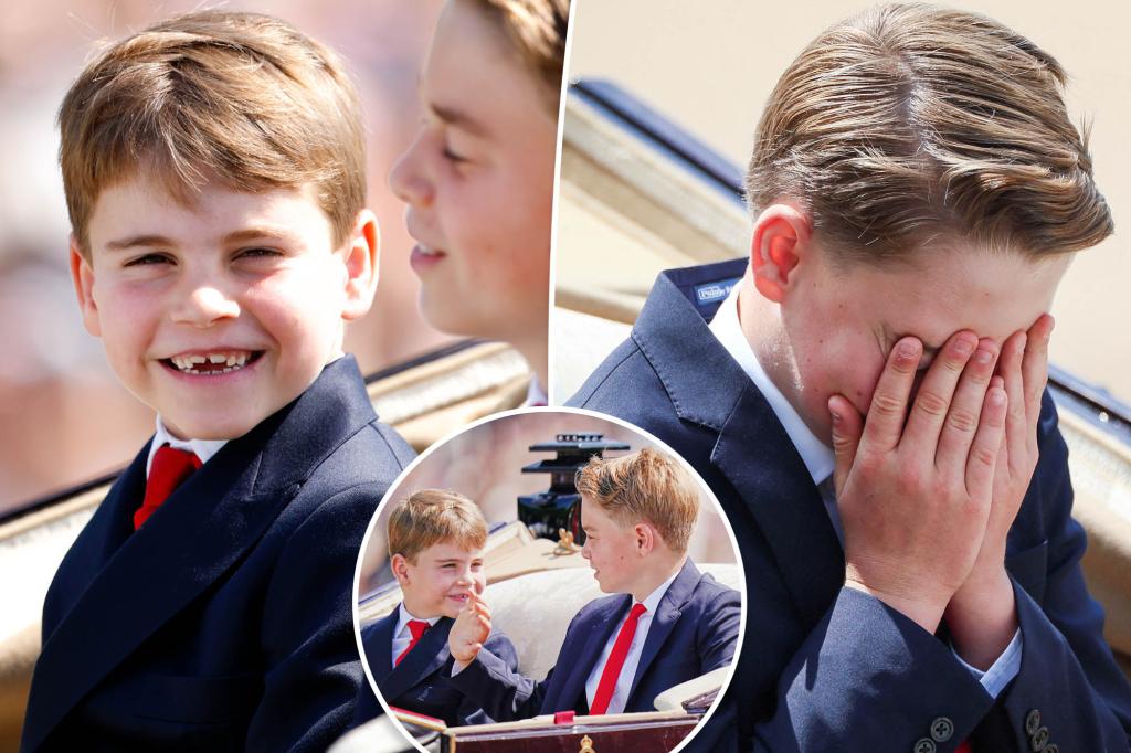 Inside Prince Louis and Prince George’s adorable Trooping the Colour conversation, according to lip reader