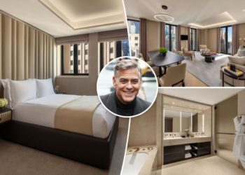 Inside pricey pad at the Mandarin Oriental where George Clooney stayed during Broadway run