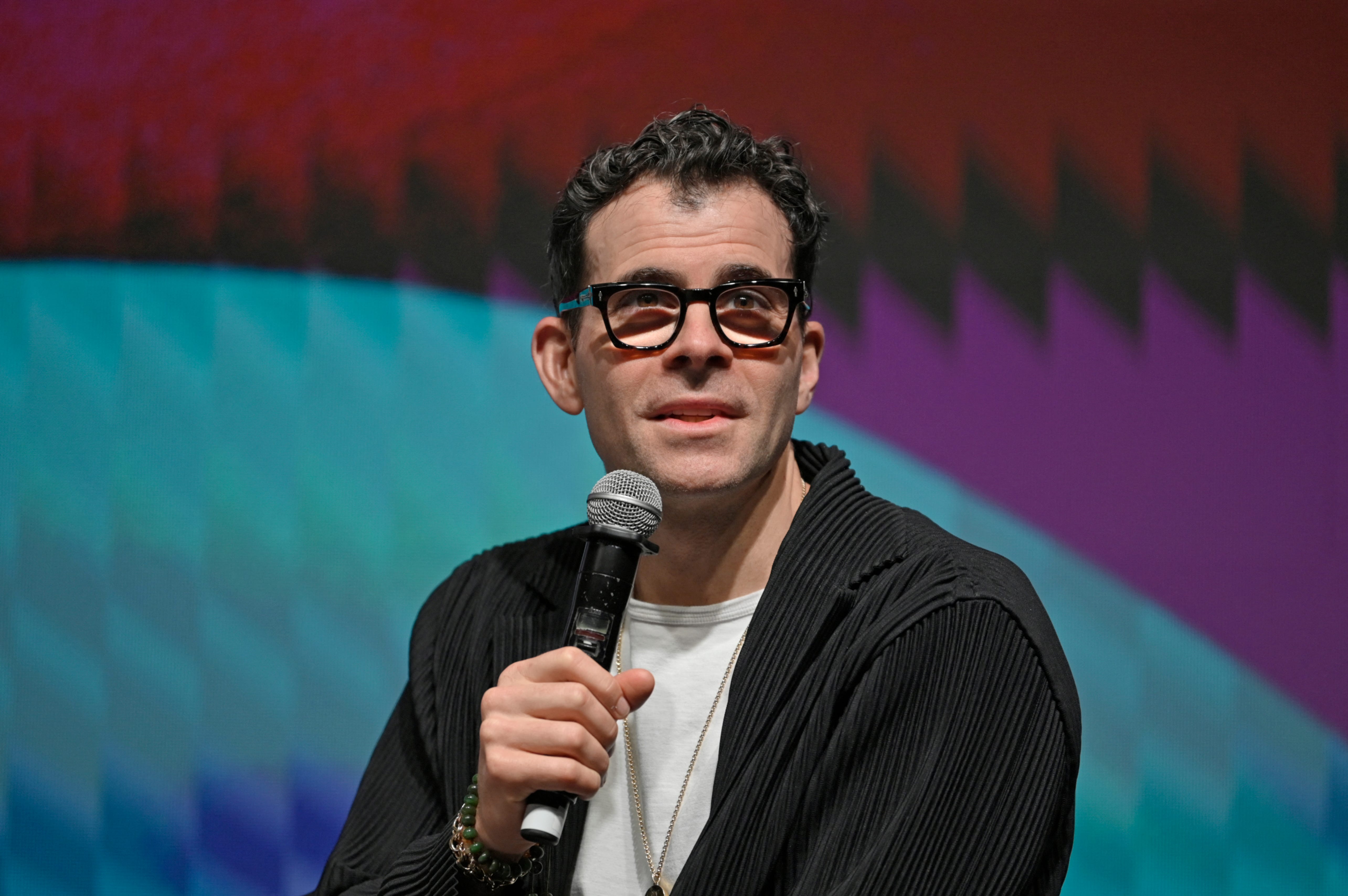 Adam Mosseri, Head of Instagram, attends the World Audio Visual Entertainment Summit in Mumbai, India, on May 02, 2025.
