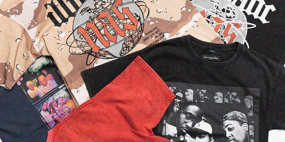 International Gallery BEAMS Debut Nas and De La Soul Collections