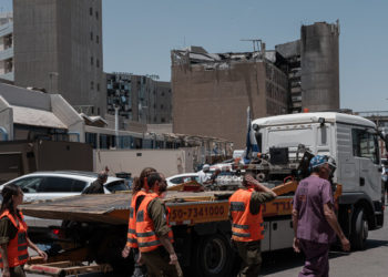 Iranian Missile Hits Israeli Hospital as Trump Appears to Put Off U.S. Action