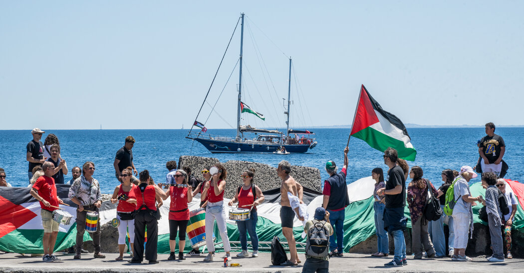 Israel Vows to Stop Aid Ship With Greta Thunberg Aboard From Reaching Gaza