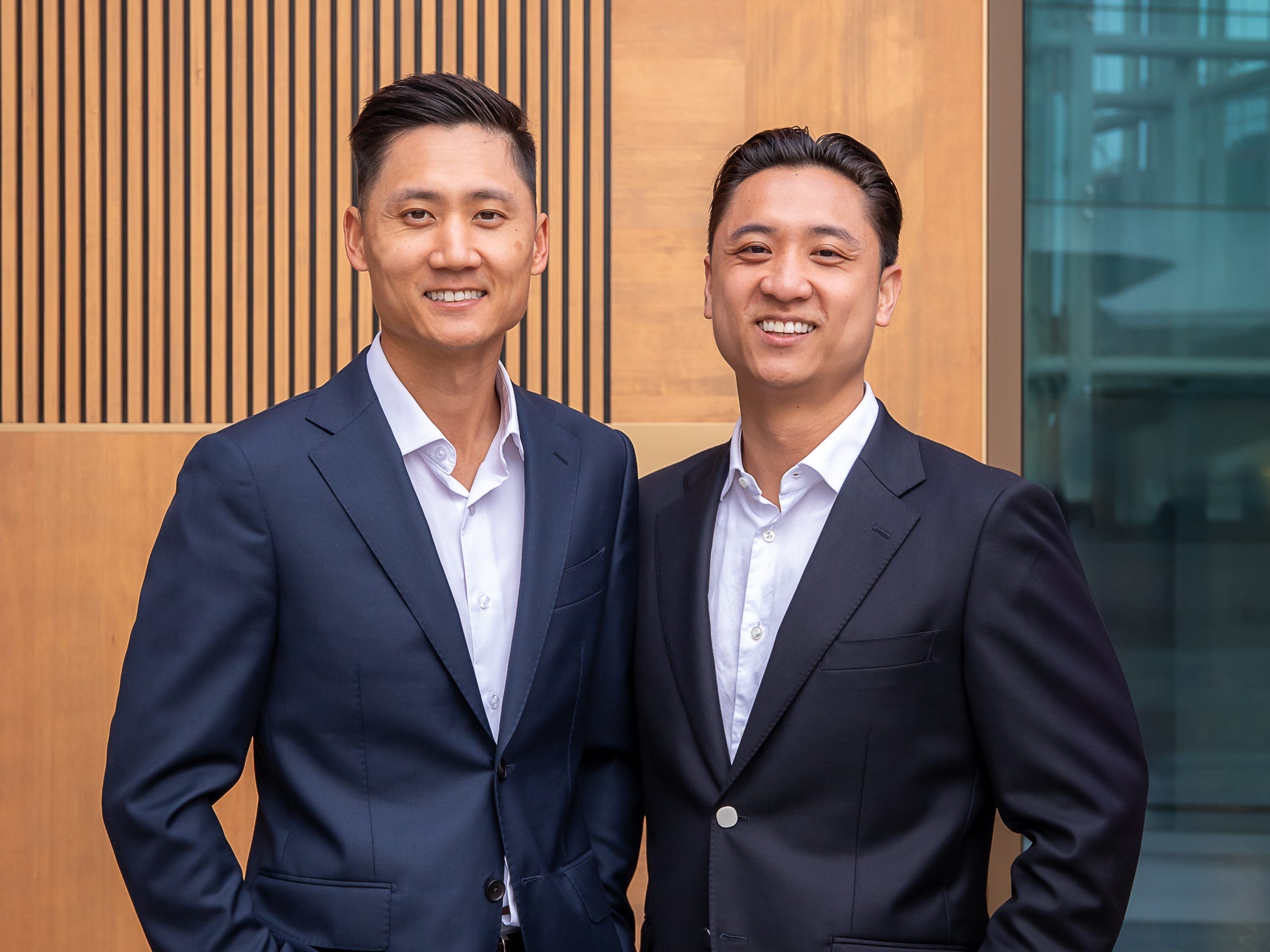 Albert and Aaron Yang, the two CEOs of Din Tai Fung.