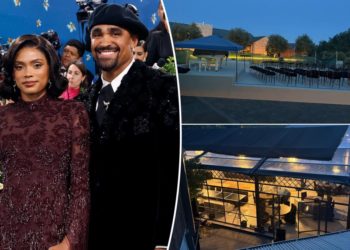 Jalen Hurts and Bry Burrows host elaborate wedding celebration in Napa Valley