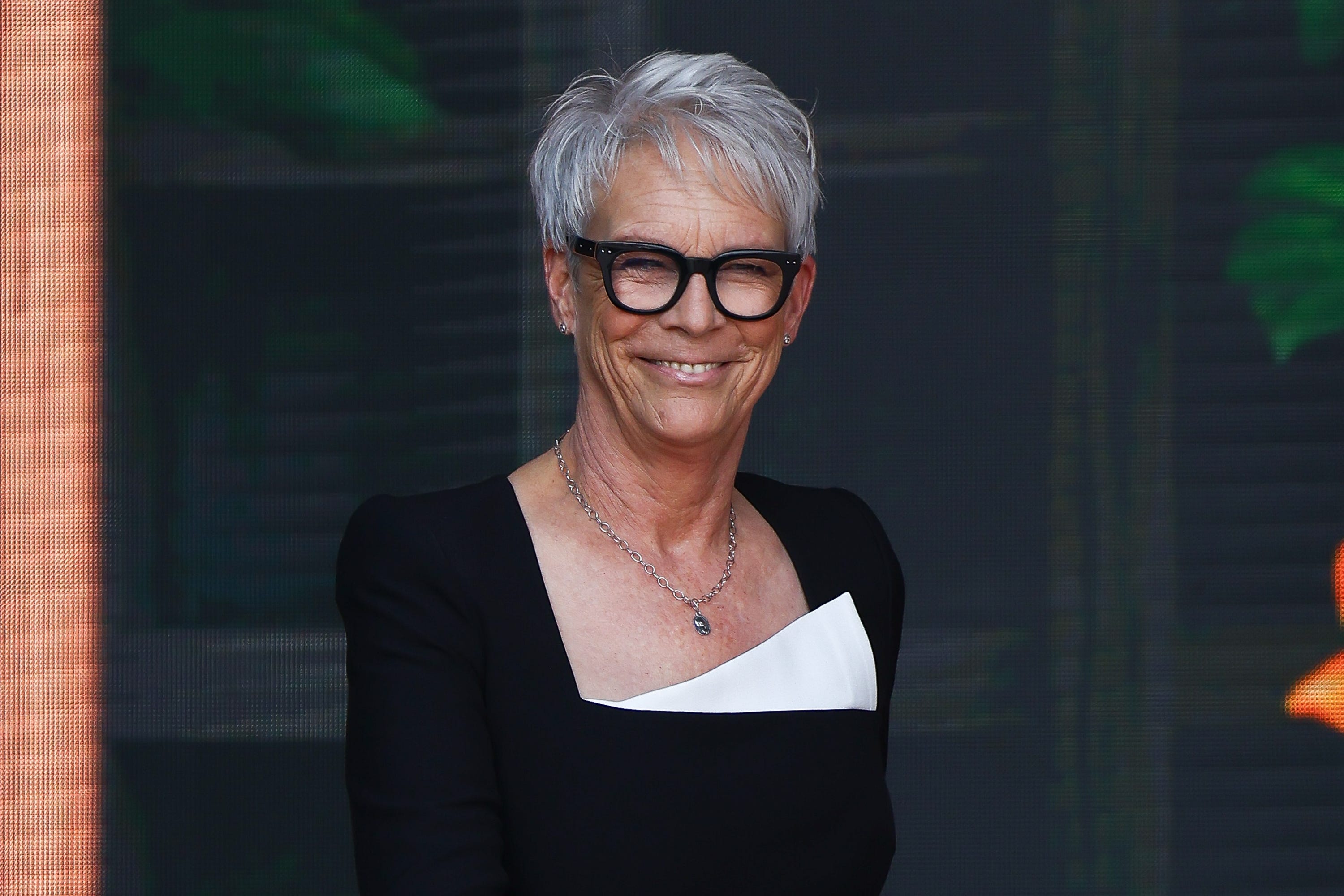 Jamie Lee Curtis onstage at Cannes Lions 2025