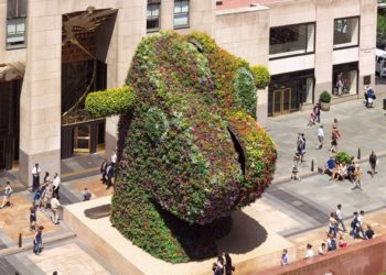 Jeff Koons’ 37-Foot ‘Split-Rocker’ to Blossom at LACMA