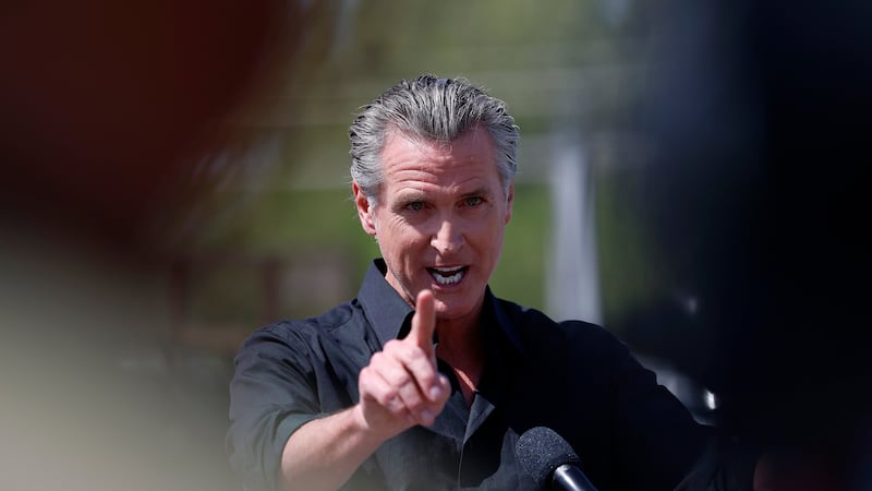 Gavin Newsom has been in a fierce public battle with Trump after the president sent troops to Los Angeles.