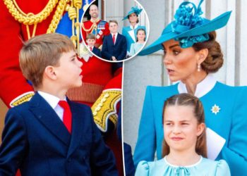 Kate Middleton’s firm command to Prince Louis during Trooping the Colour revealed: lip reader