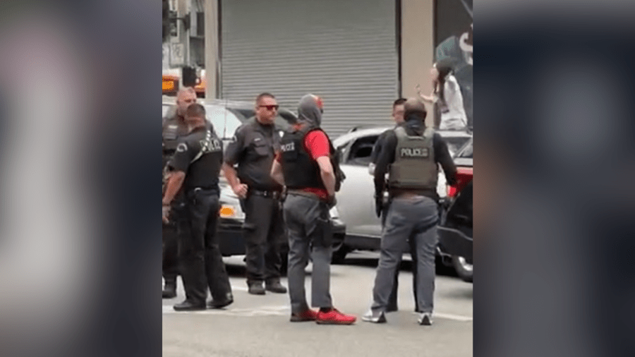 LAPD: Kidnapping call leads to discovery of federal operation in downtown L.A. 