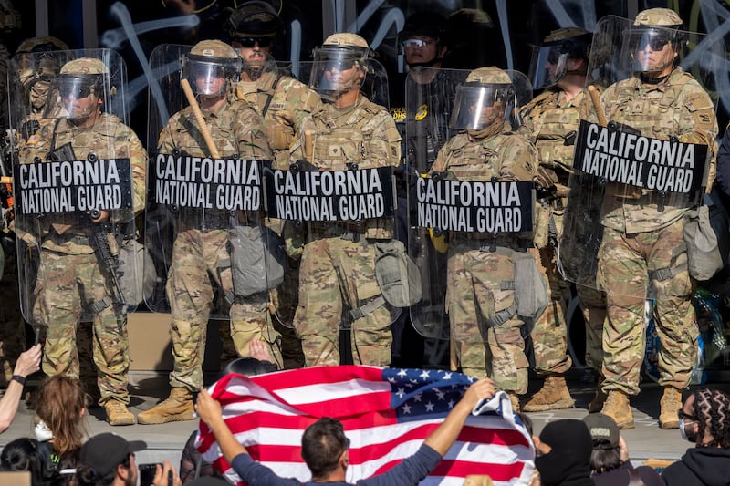 The National Guard on L.A.'s streets