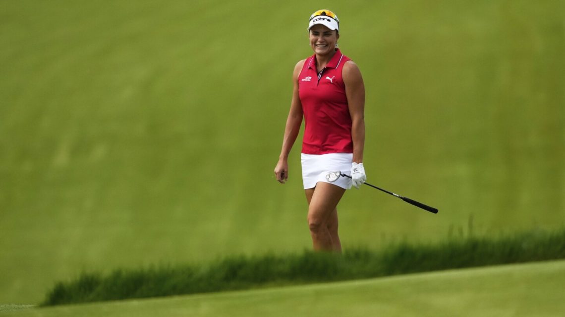 Lexi Thompson shares Meijer LPGA Classic lead in bid for her first victory in 6 years
