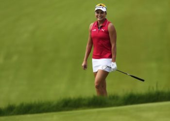 Lexi Thompson shares Meijer LPGA Classic lead in bid for her first victory in 6 years