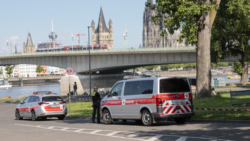 Major TV Events Continue In Cologne Despite Huge Evacuation While German City Deals With WWII Bombs