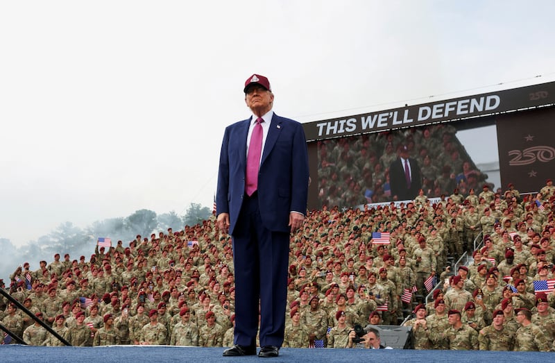 U.S. President Donald Trump may see his military parade covered mainly by streaming platforms.