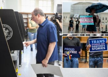 Majority of Democratic voters think the party should stop focusing on transgender issues and replace leadership