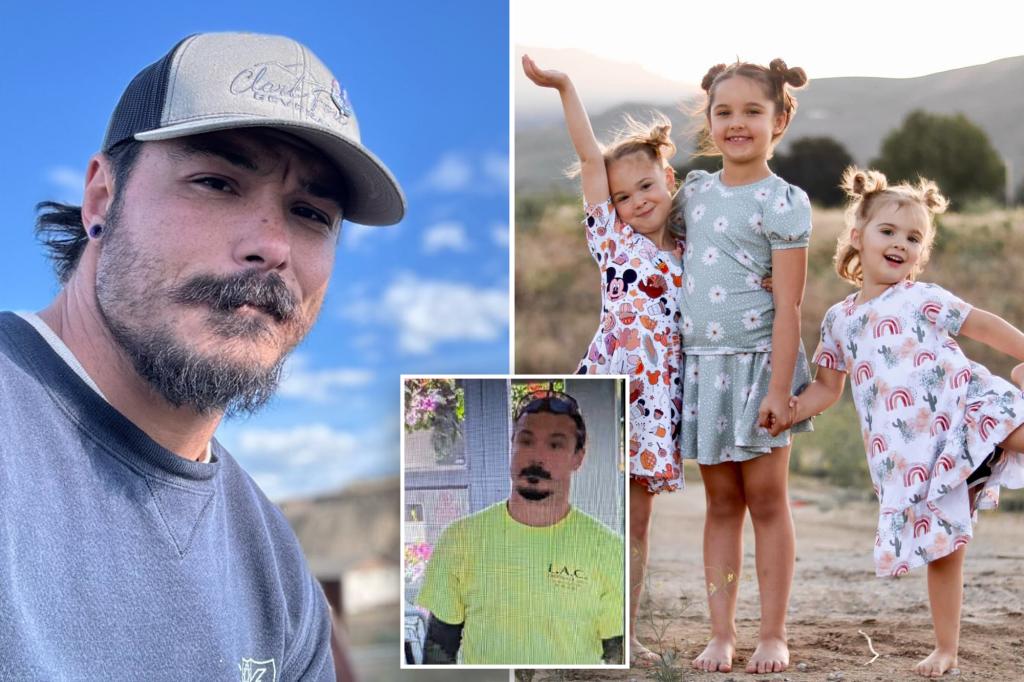 Male blood found where three sisters in Washington were killed as massive hunt for Army vet dad continues