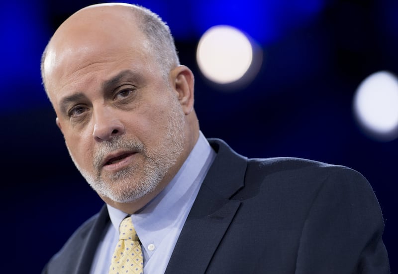 Conservative talk-show host Mark Levin speaks during the annual Conservative Political Action Conference (CPAC) 2016 at National Harbor in Oxon Hill, Maryland,