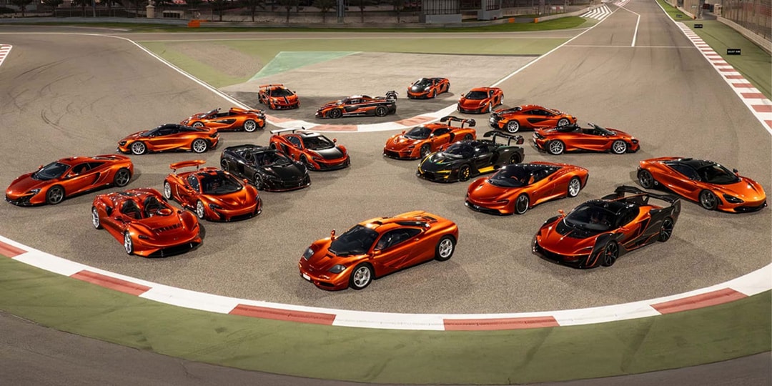 Massive McLaren Mansour Ojjeh Collection Surfaces for Sale