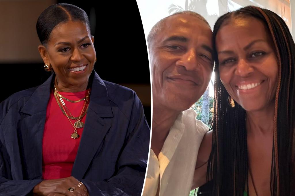 Michelle Obama fiercely speaks out on Barack divorce rumors in candid interview