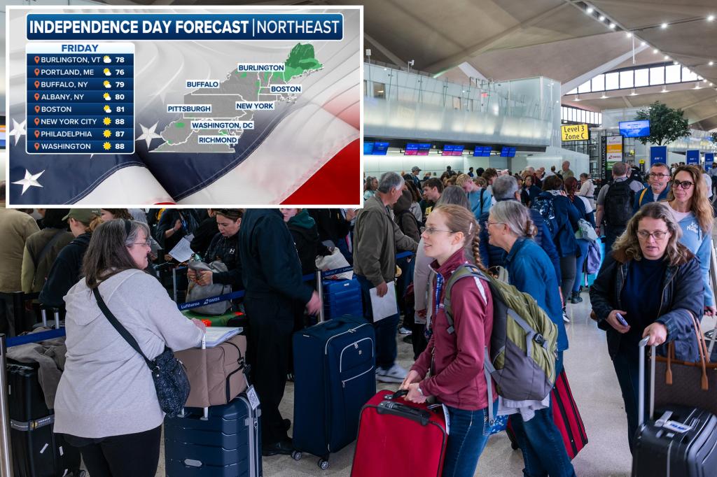 Millions of 4th of July travelers face potential storm-related delays across US