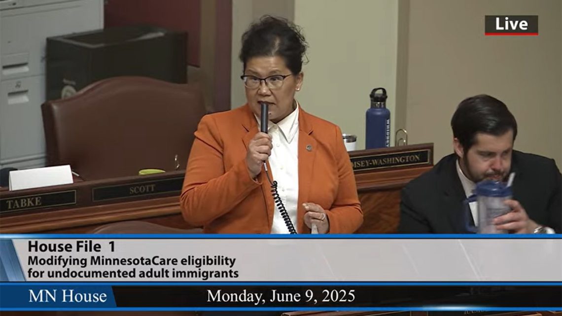Minnesota state representative admits she is in the US illegally during legislative debate