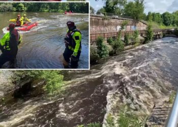 More than 50 people and 6 dogs rescued from Ohio’s Cuyahoga River less than a day after father-son duo disappeared while tubing