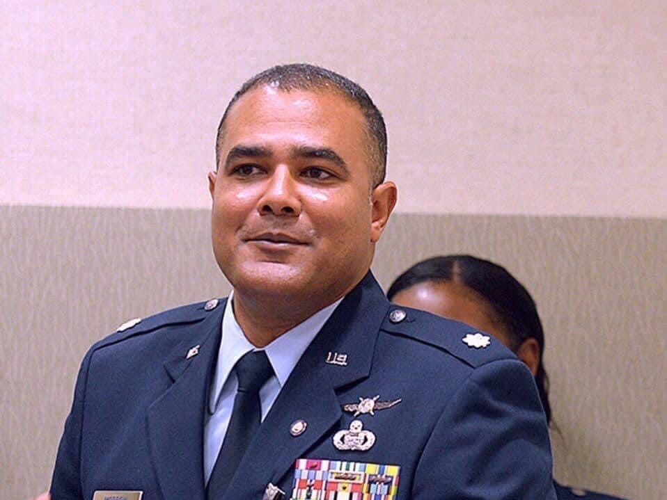 Eric Morrow in military uniform